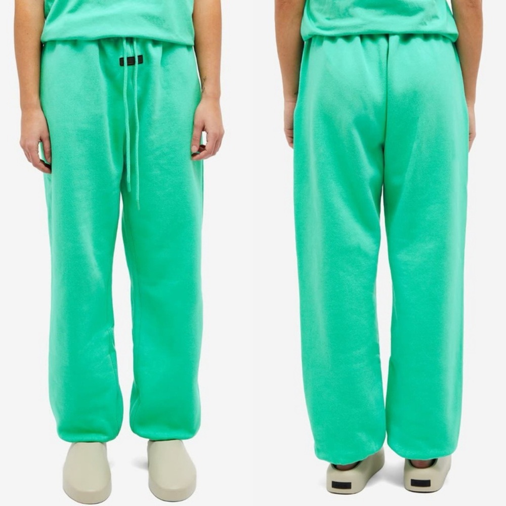 Fear of God ESSENTIALS Women's Sweat Pants in Mint Leaf XS Joggers Streetwear - Picture 2 of 16